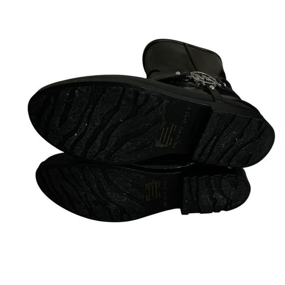 Michael Kors Rain Black Boots Size 7 - Picture 5 of 6